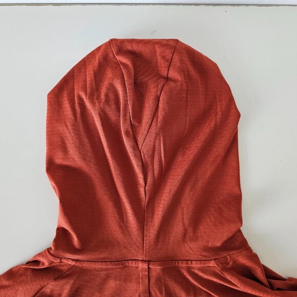 NWT LULULEMON AZBR Orange Brick Drysense LS Pullover Hoodie Men's Medium, XL - Picture 10 of 11